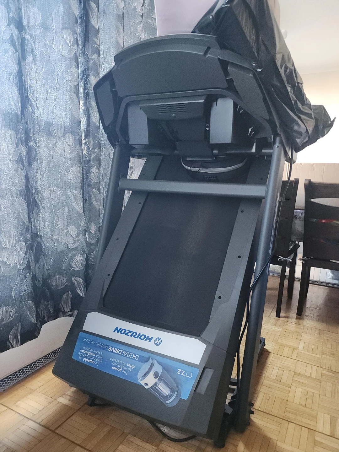 HORIZON CT7.2 FOLDABLE TREADMILL