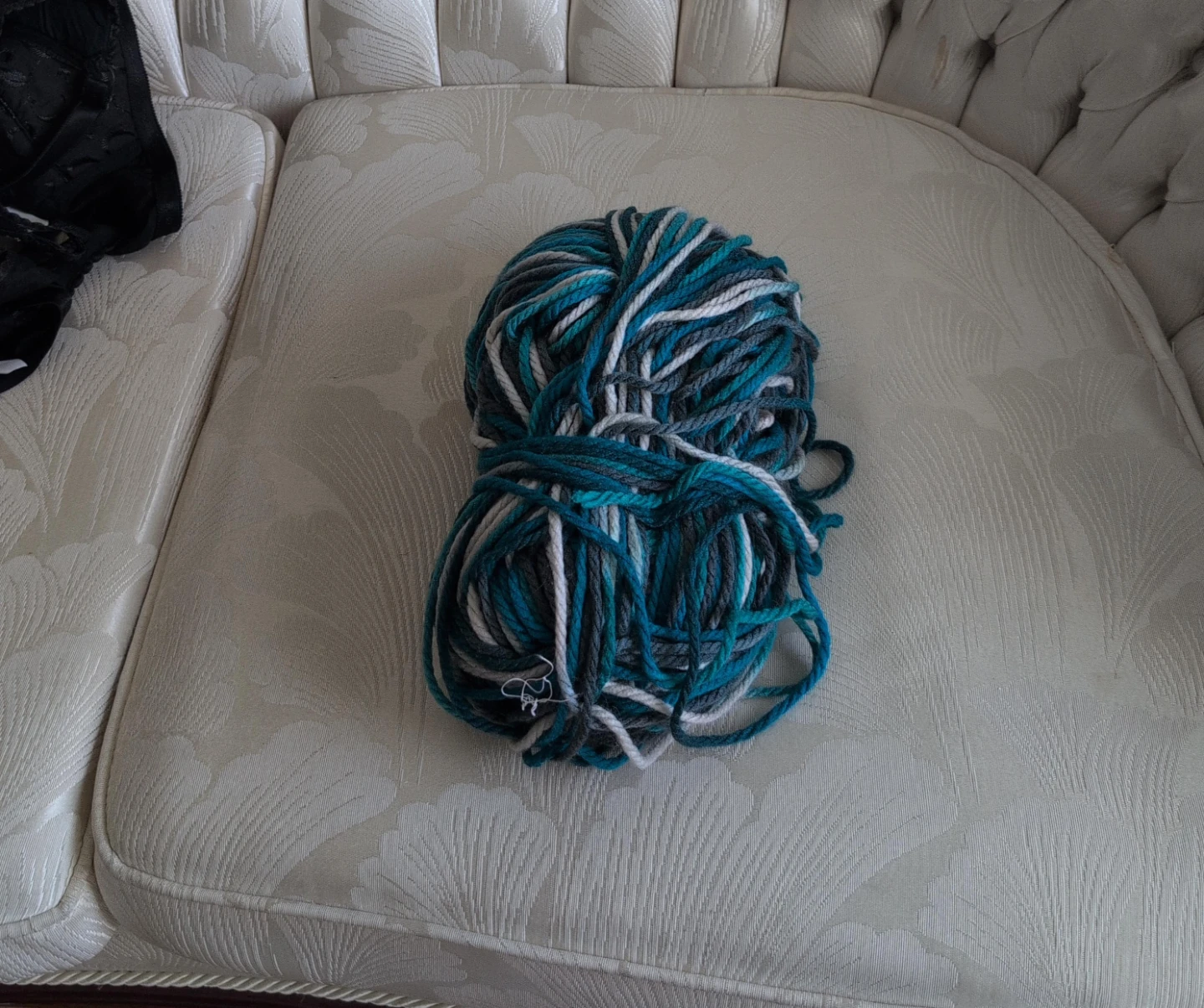 Multi-coloured Yarn Ball