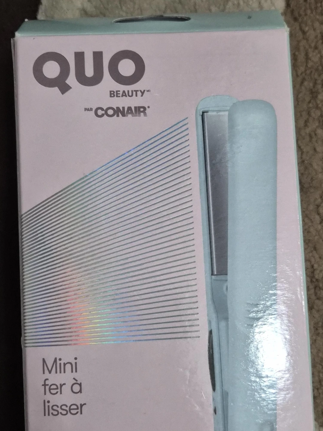 QUO Beauty Mini Hair Straightener by Conair