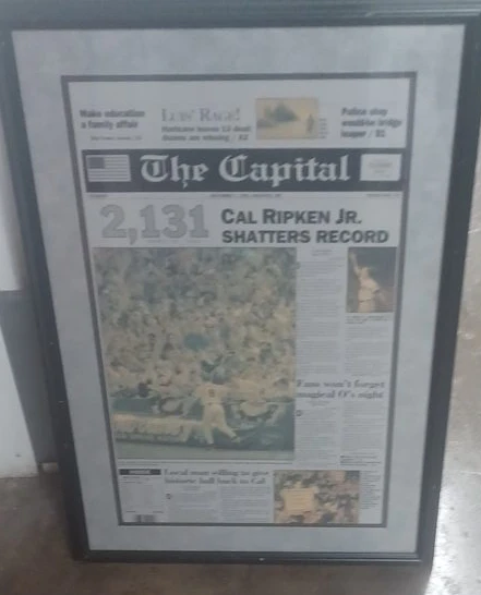 The Capital Newspaper - Cal Ripken Jr. Shatters Record - photo 2