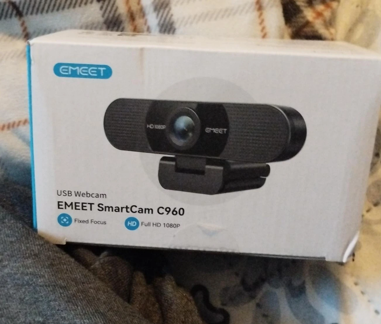 EMEET SmartCam C960 USB Webcam - Full HD 1080P