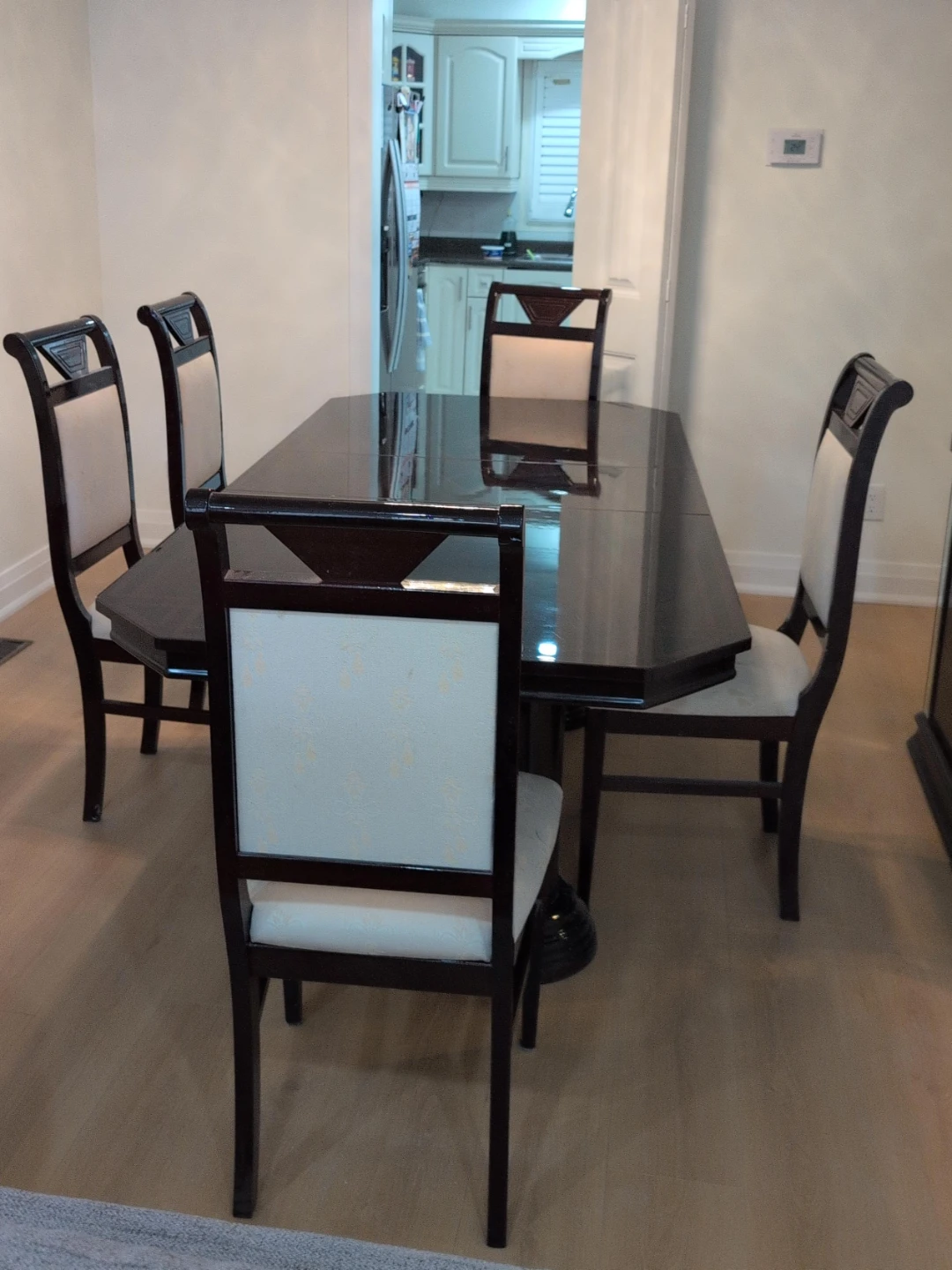 Dining Table Set with 6 Chairs