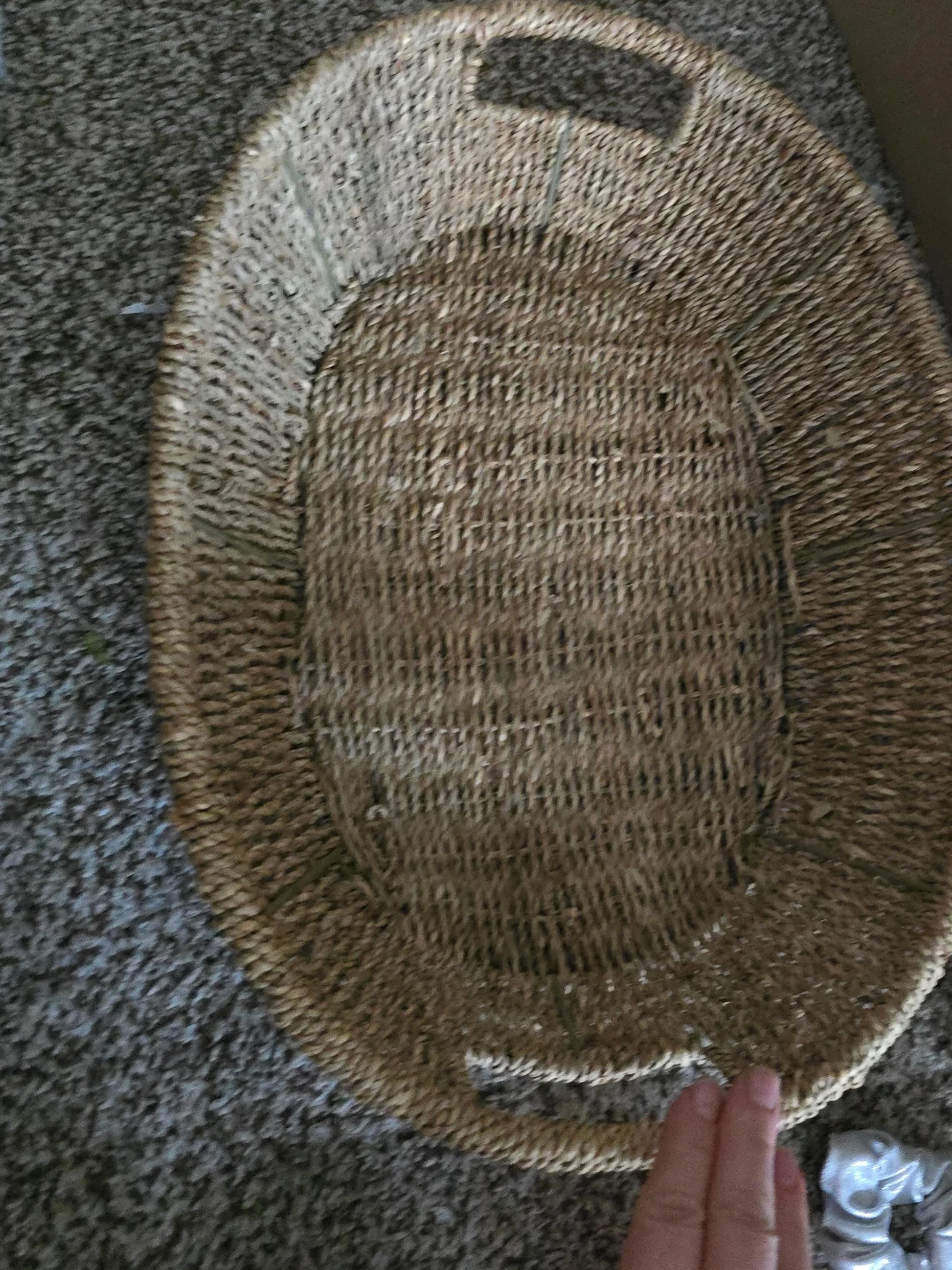 Woven Basket with Handles