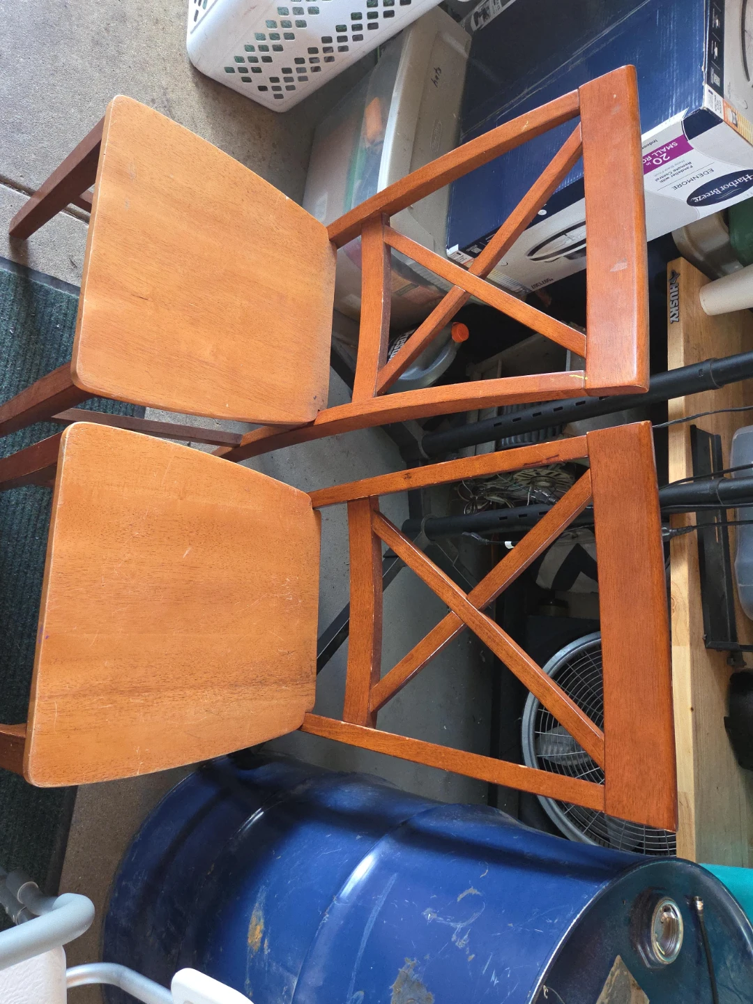 Wooden Dining Chairs (Set of 2)