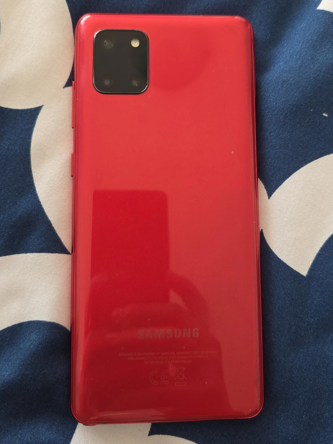 Samsung Galaxy Note10 Lite Red Smartphone