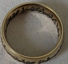Lord of the Rings Engraved Ring