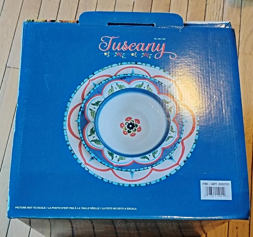 Tuscany 16 piece dinnerware set - photo 3