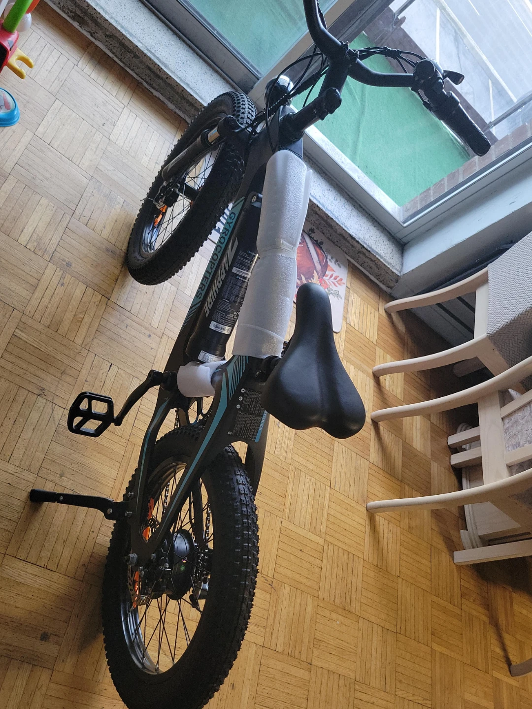 GYROCOPTERS ZAPPHIRE Fat Tire Electric Bike