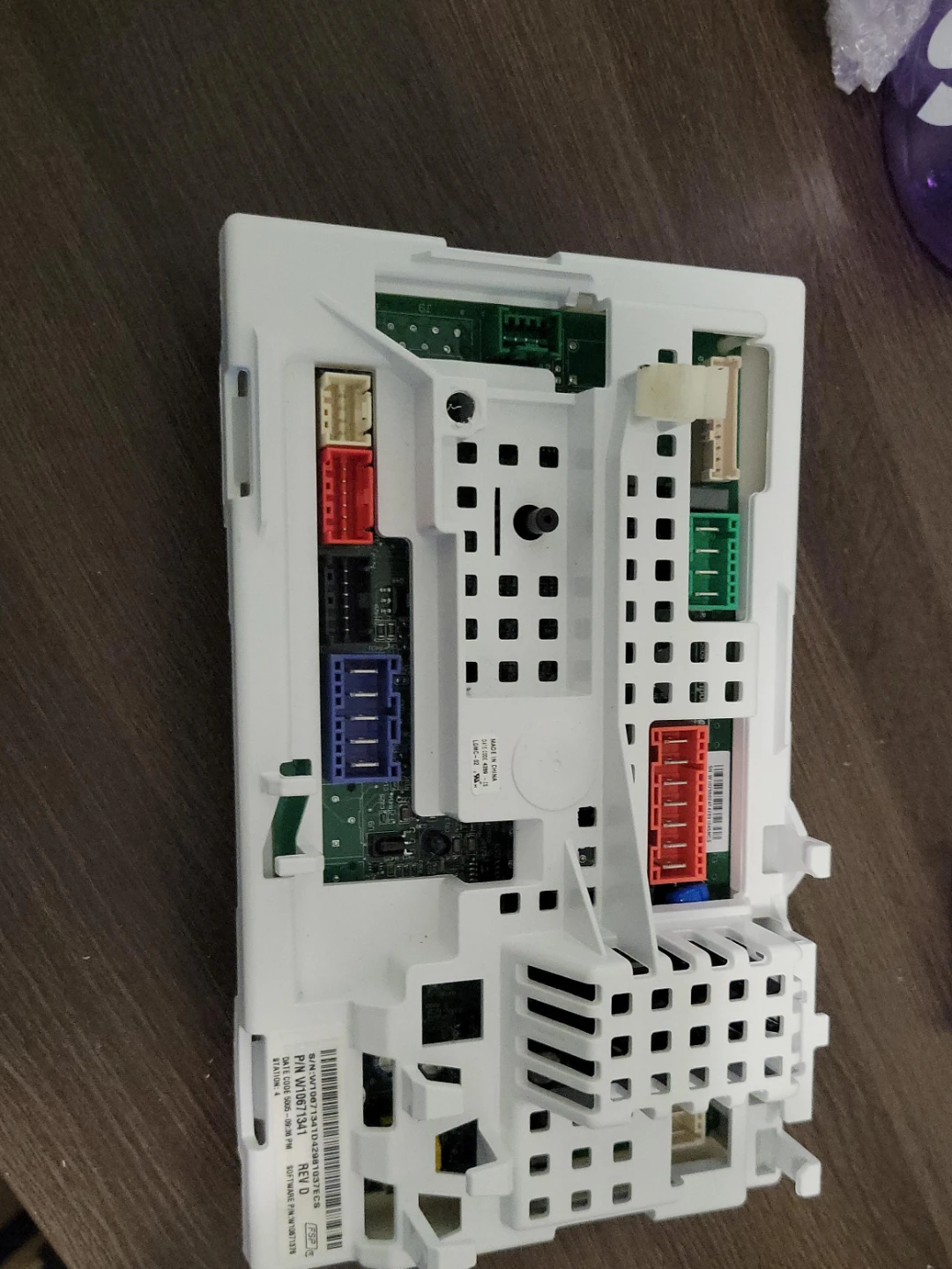 Whirlpool W10671341 Washing Machine Control Board