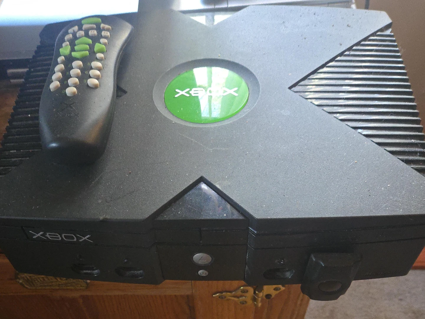 Original Xbox Console with Remote and Accessories - photo 3
