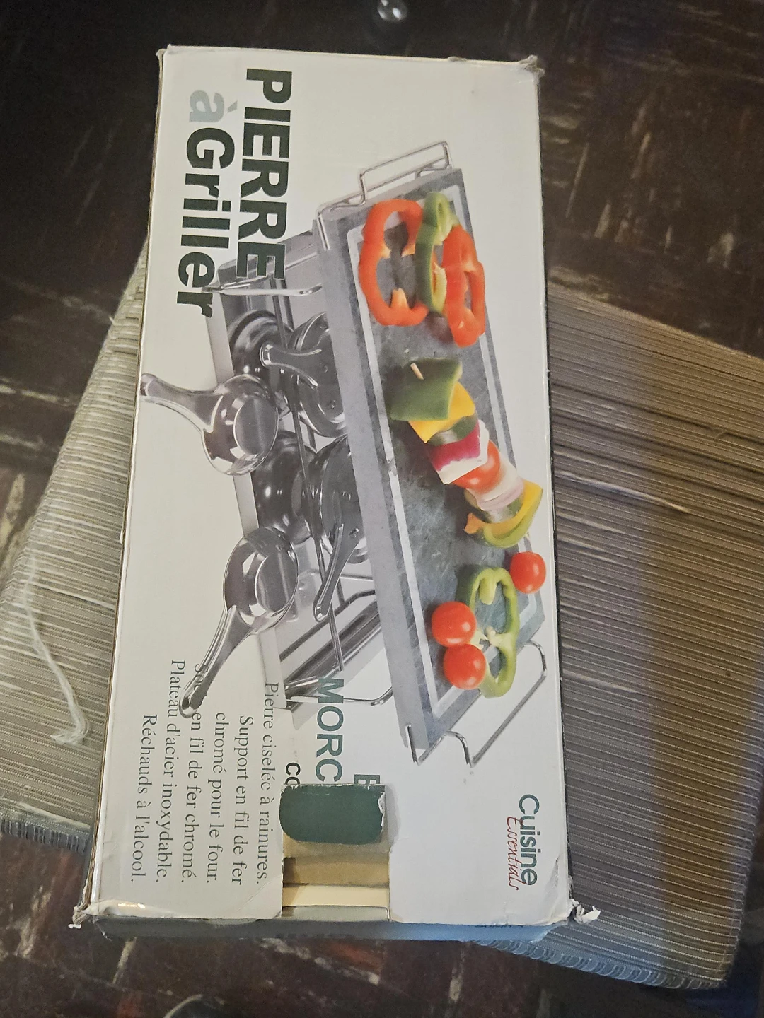 Cuisine Secrets Hot Stone Grill 7-Pc Set