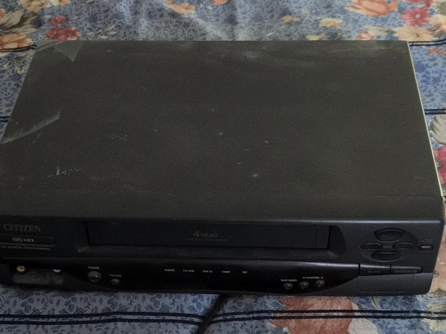Citizen 4-Head VHS HQ VCR