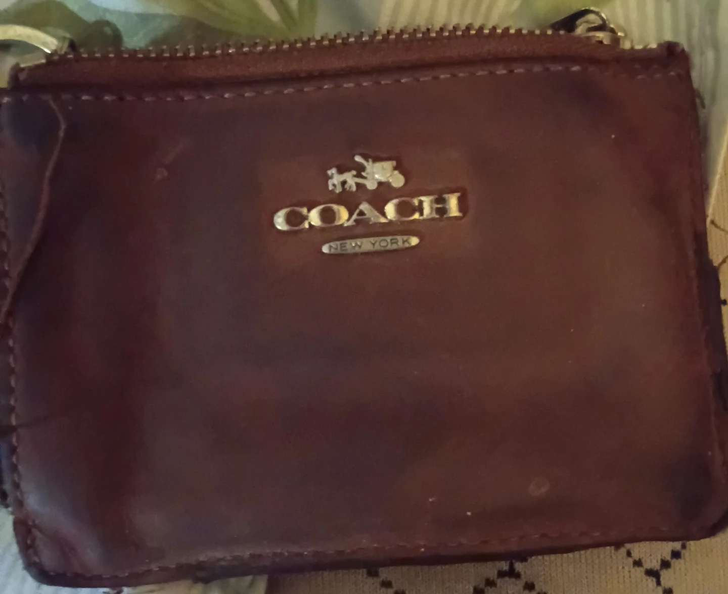 Coach New York Small Pouch/Wallet