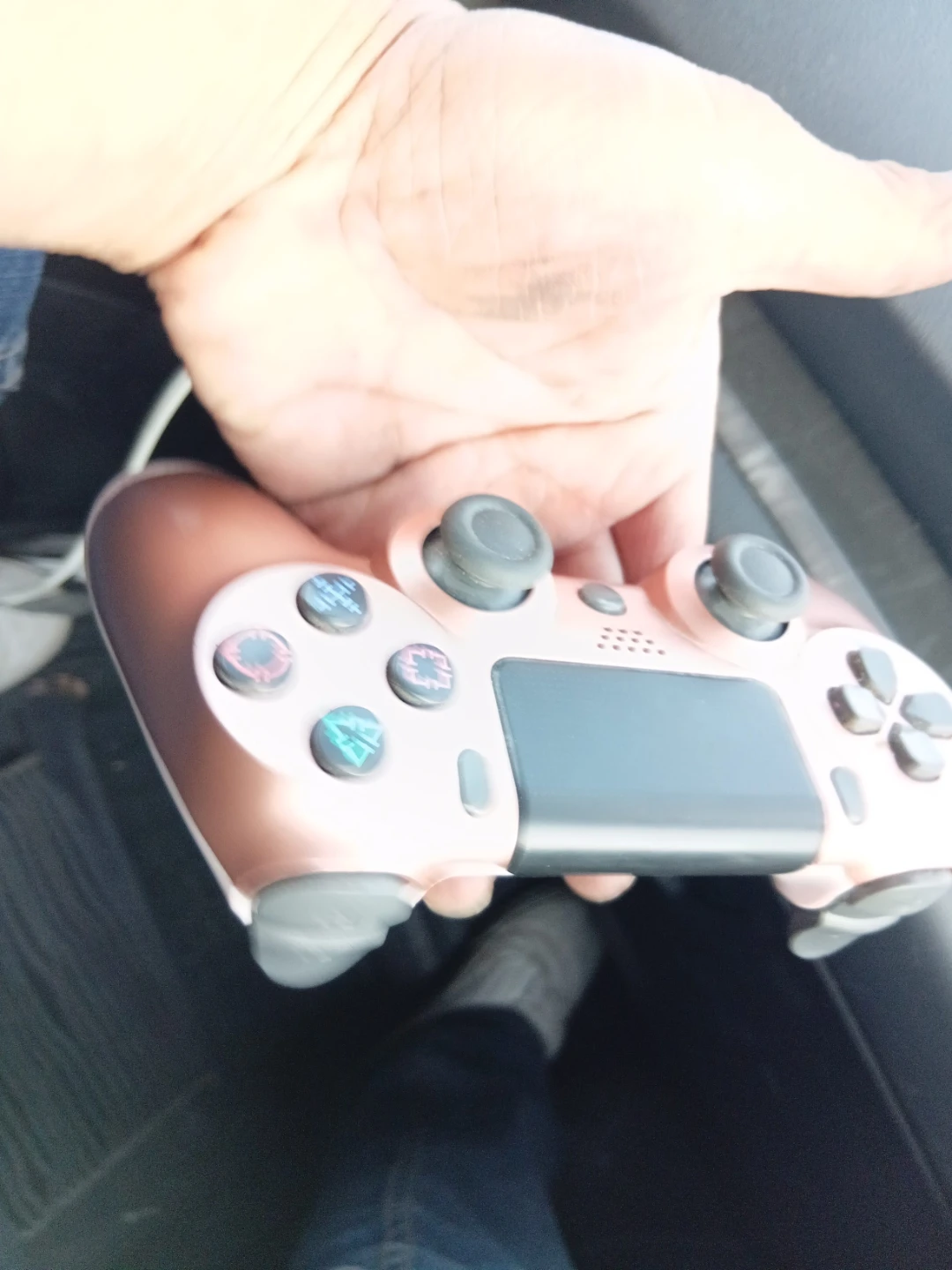Rose Gold Wireless Controller for PS4 - photo 5
