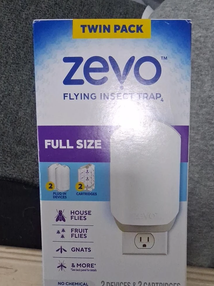 Zevo Flying Insect Trap Twin Pack - Full Size