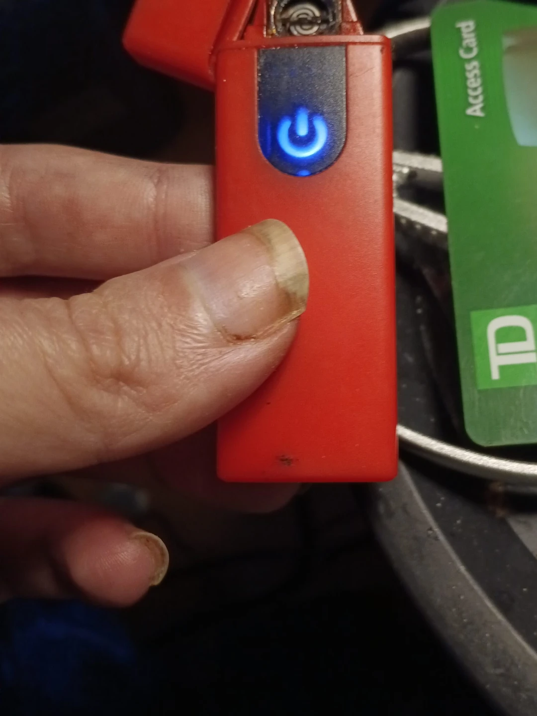 Red Rechargeable Electric Lighter