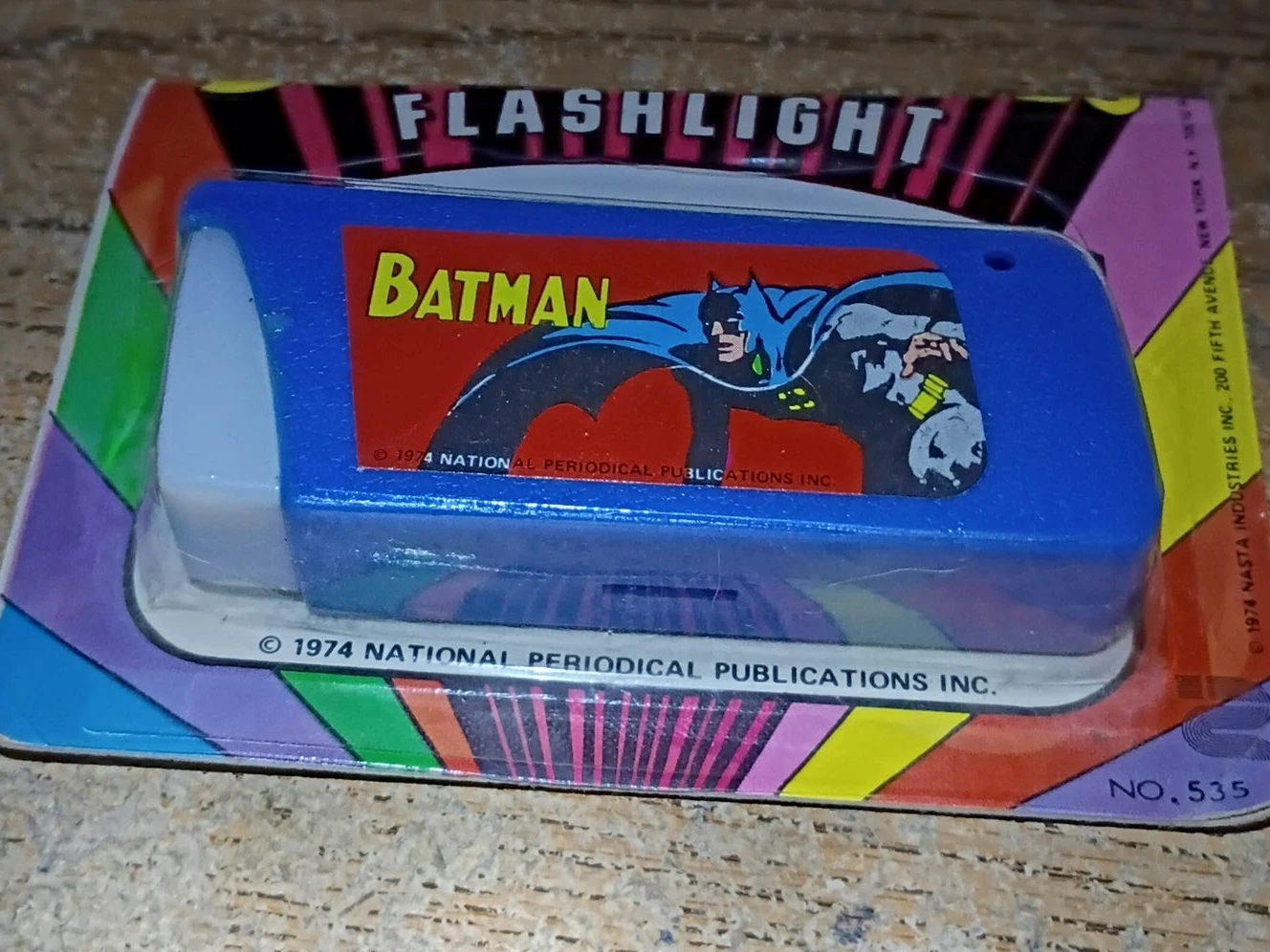 1974 Vintage Batman Flashlight