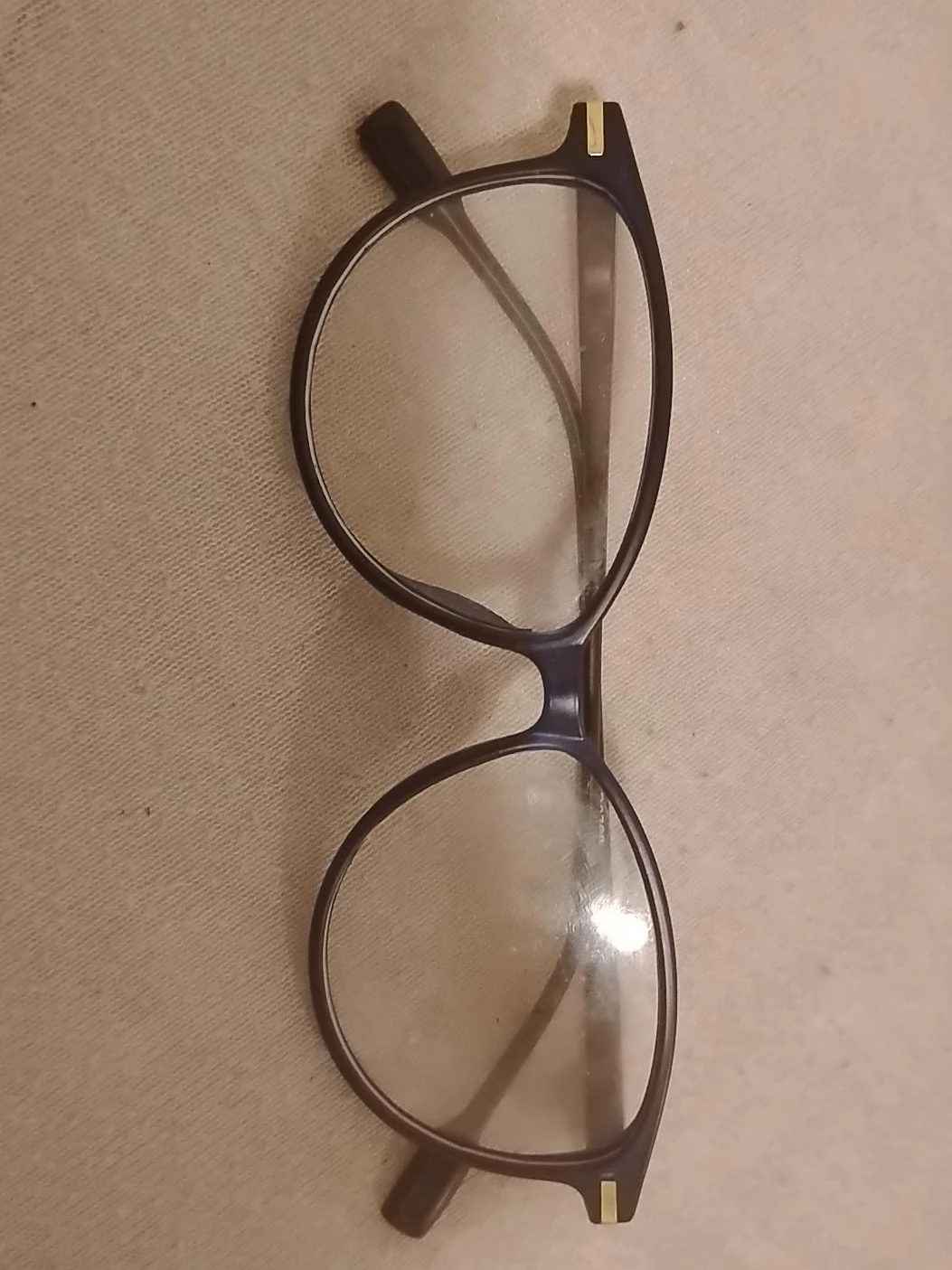 Blue Round Eyeglasses Frames