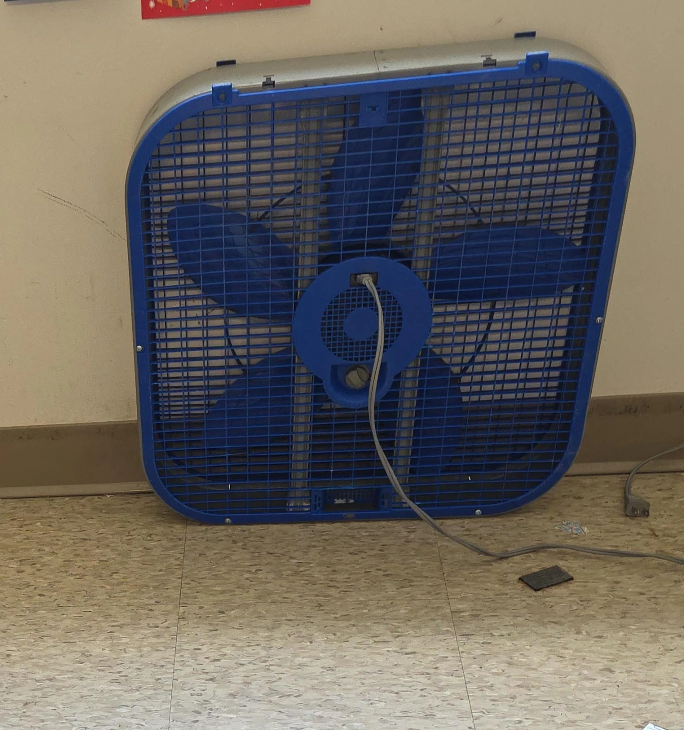 Blue Box Fan