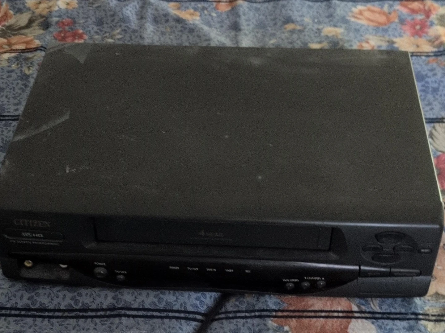 Citizen VCR VHS HQ no remote