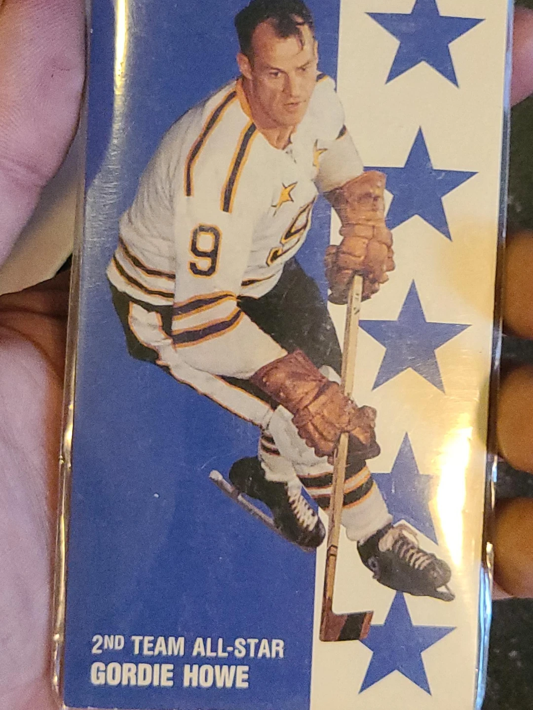 Gordie Howe 2nd Team All-Star Trading Card