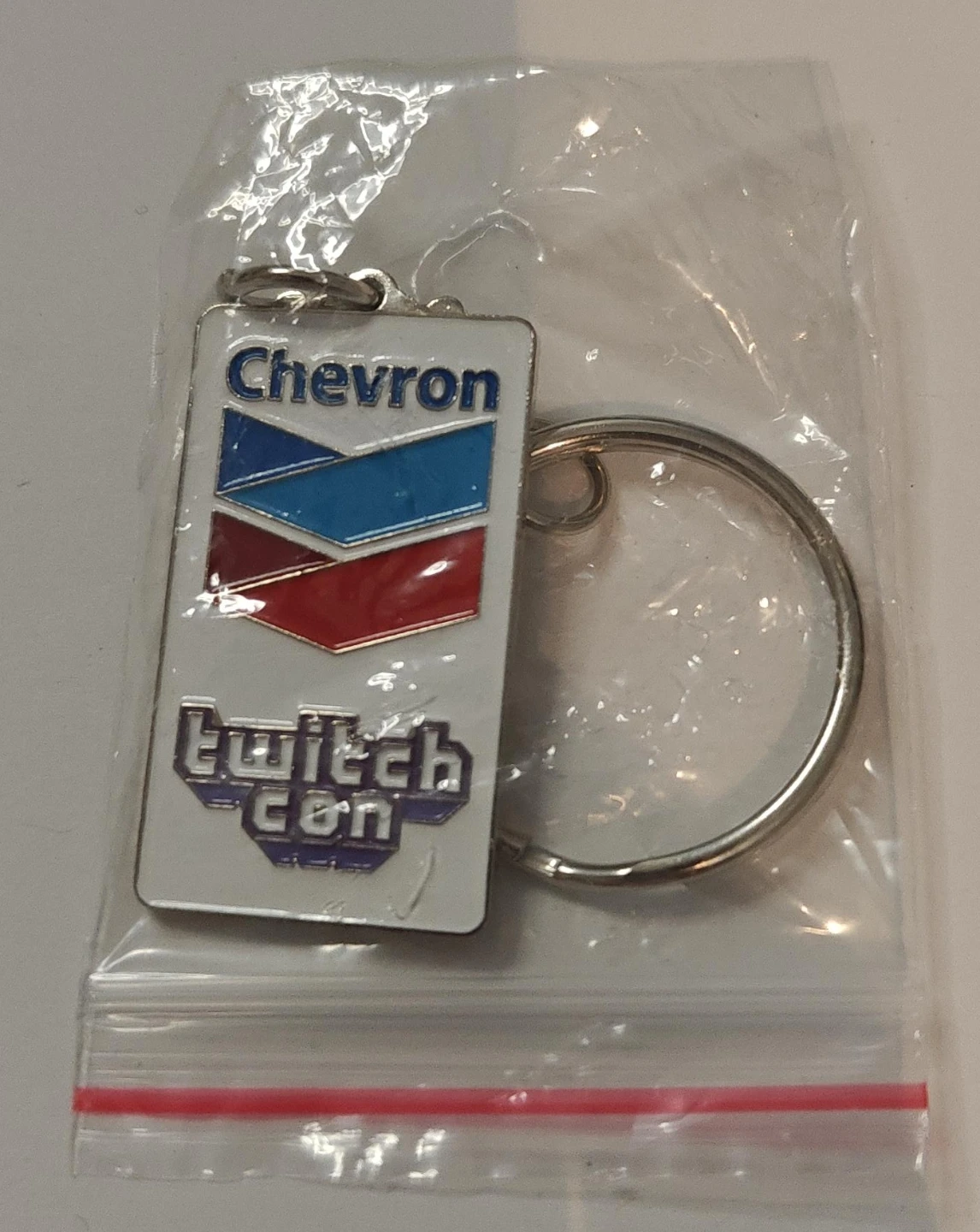 Chevron TwitchCon Keychain