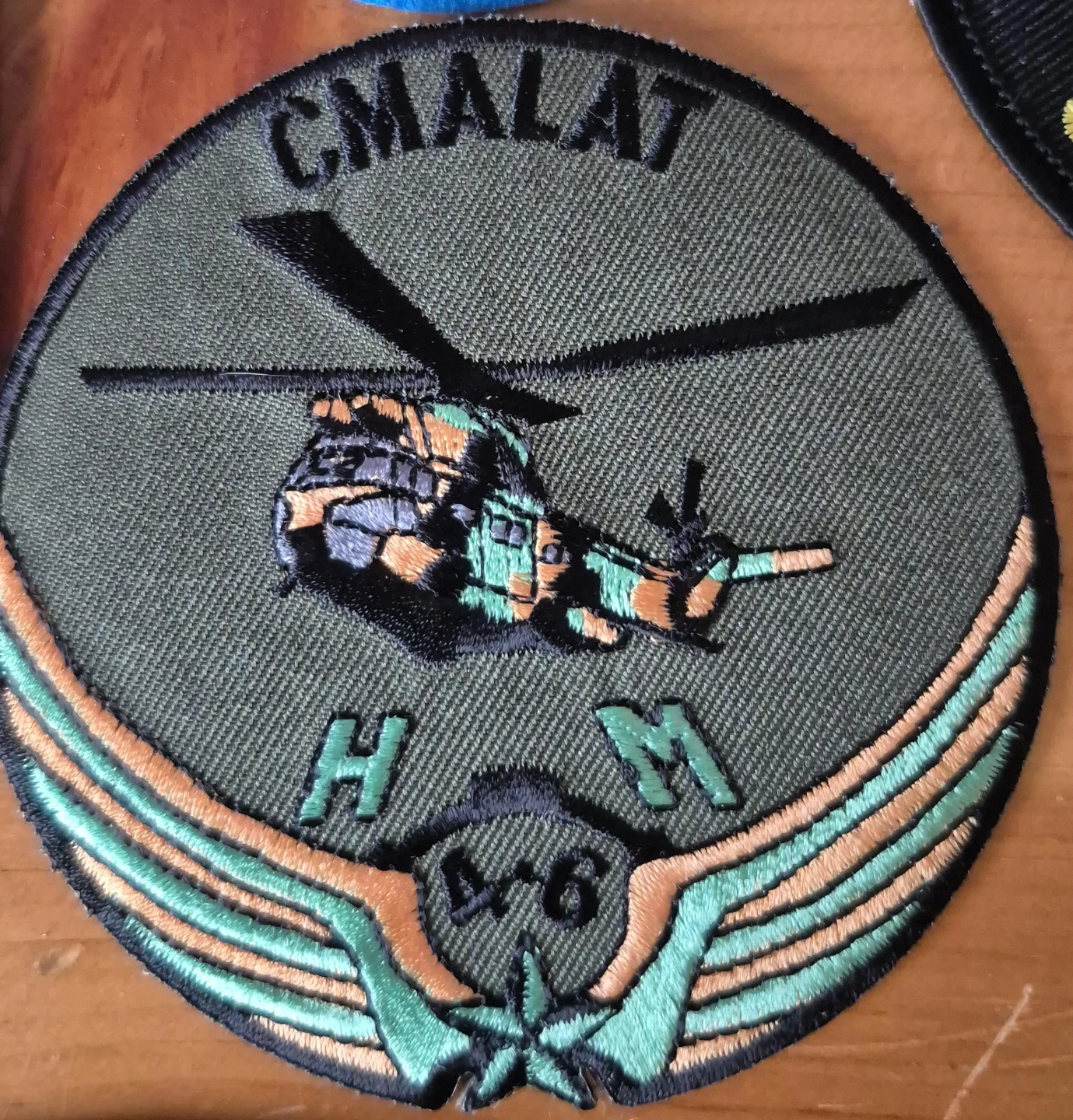 CMALAT H M A-6 Helicopter Patch