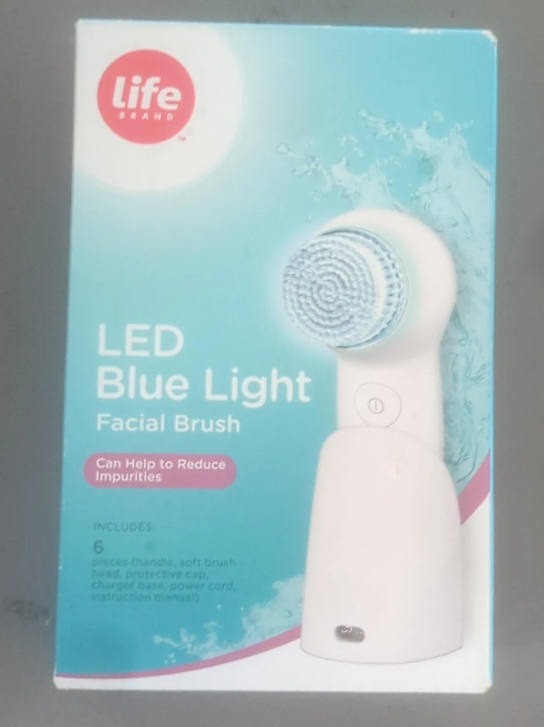 Life Brand LED Blue Light Facial Brush