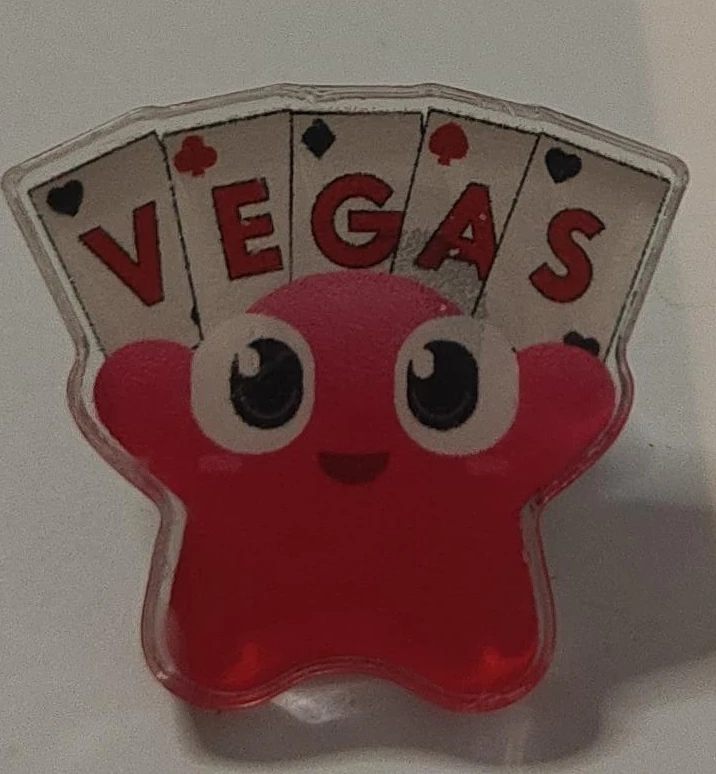 Blerp Vegas Character Enamel Pin