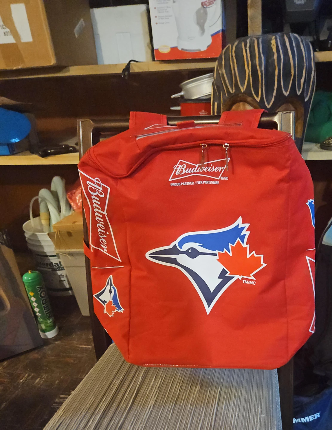 Budweiser Toronto Blue Jays Cooler Backpack