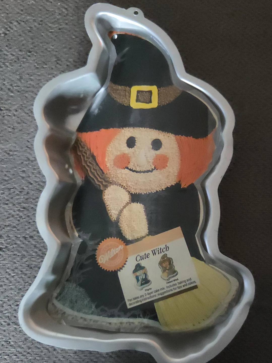 Wilton Cute Witch Halloween Cake Pan