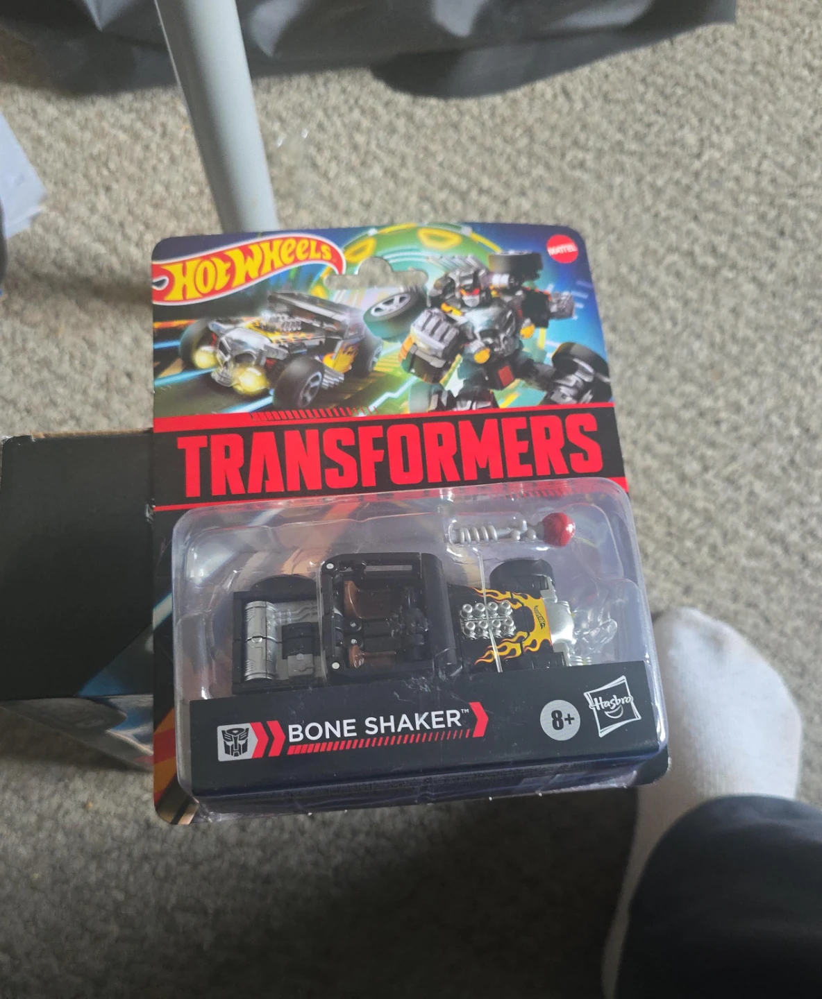 Hot Wheels Transformers Bone Shaker Toy Car
