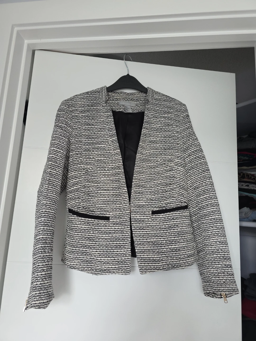 H&M Tweed Blazer Jacket