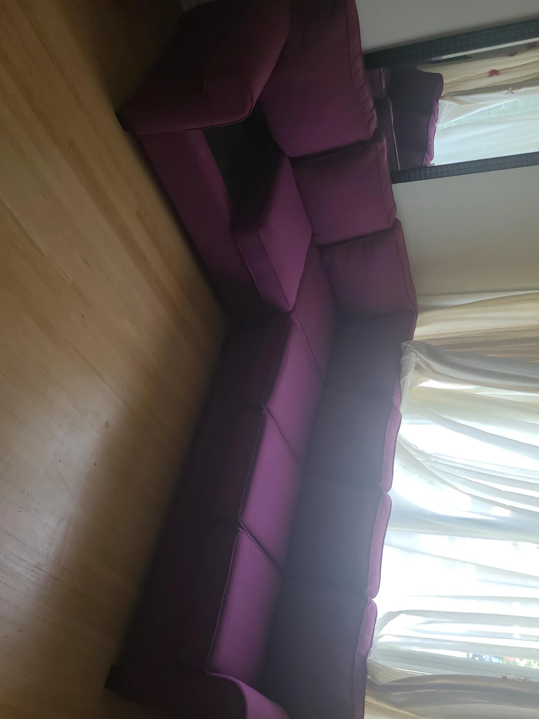 Purple Sectional Sofa