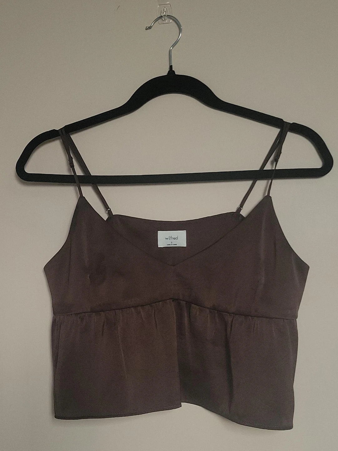 Wilfred Brown Camisole Top - Size S