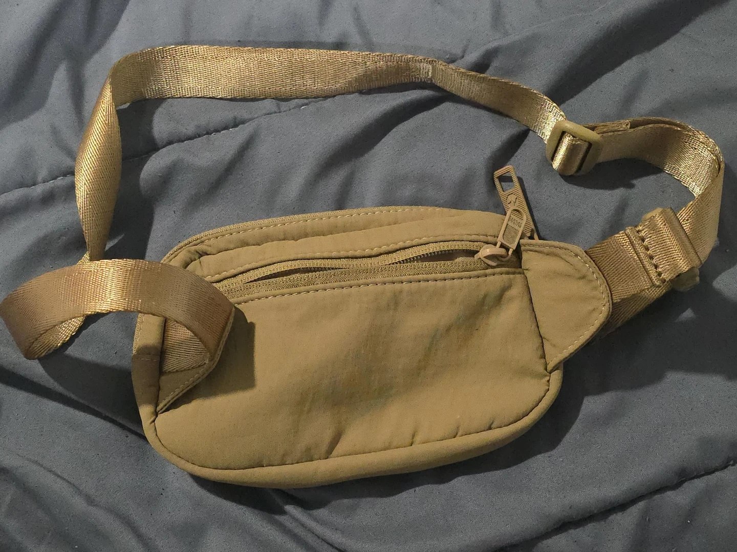 Tan Fanny Pack Belt Bag