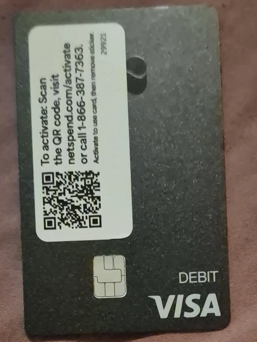 Netspend Visa Debit Card