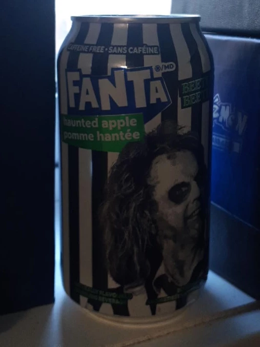 Fanta Haunted Apple Soda Can