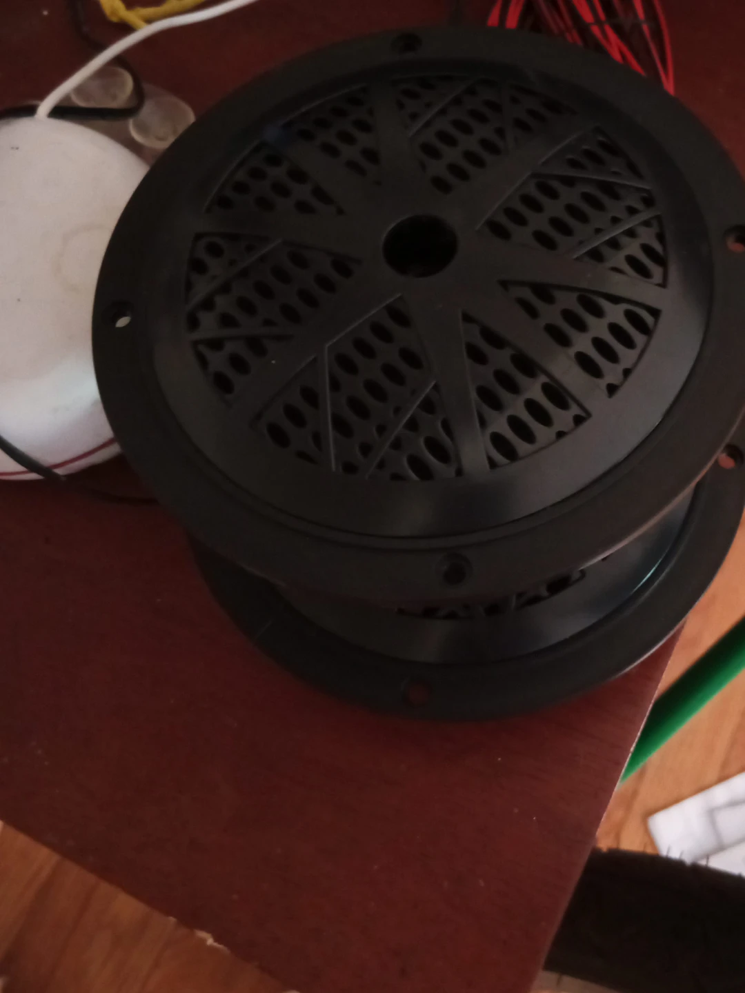 Black Round Grille car door speaker s