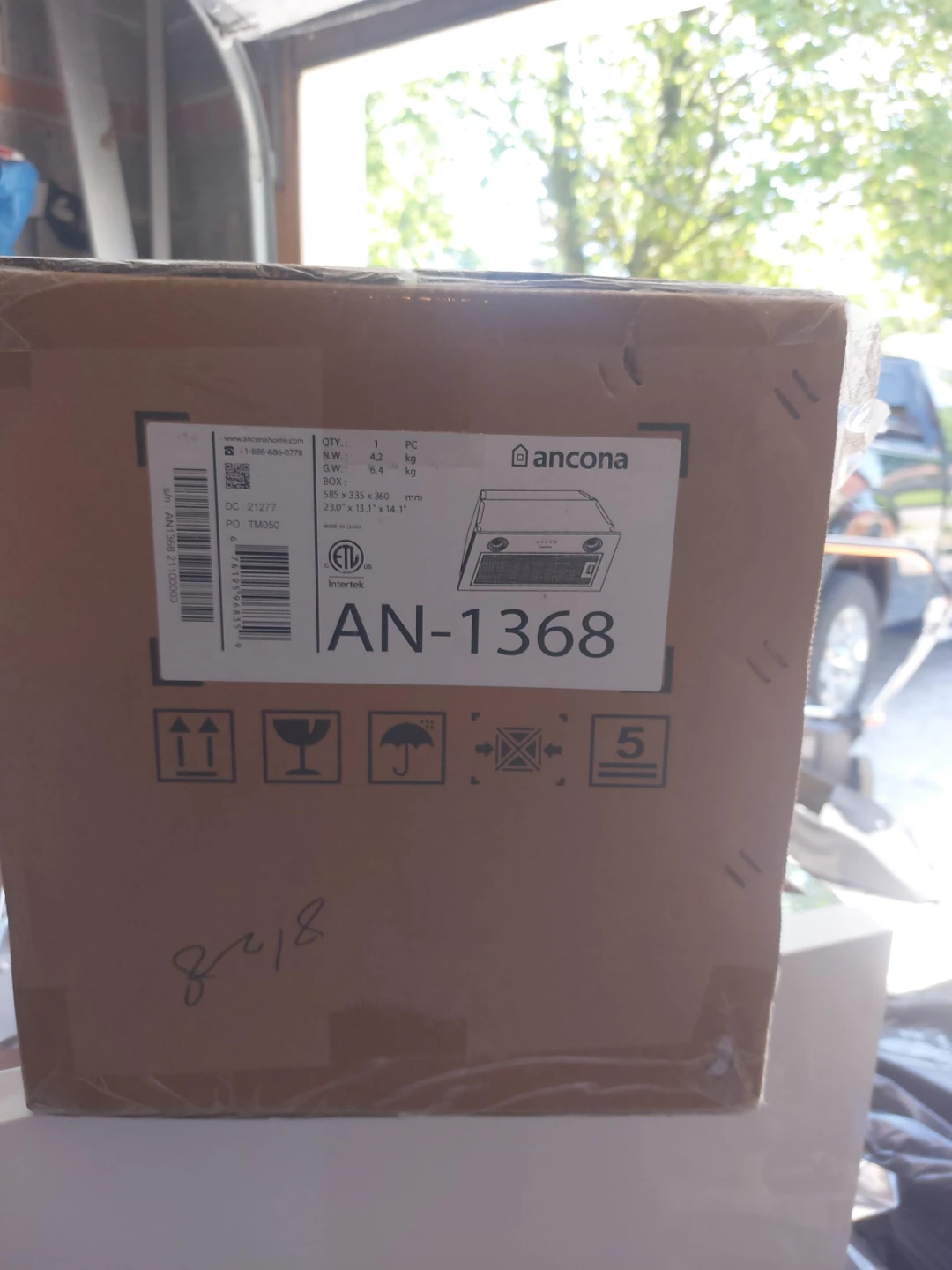 Ancona AN-1368 Range Hood