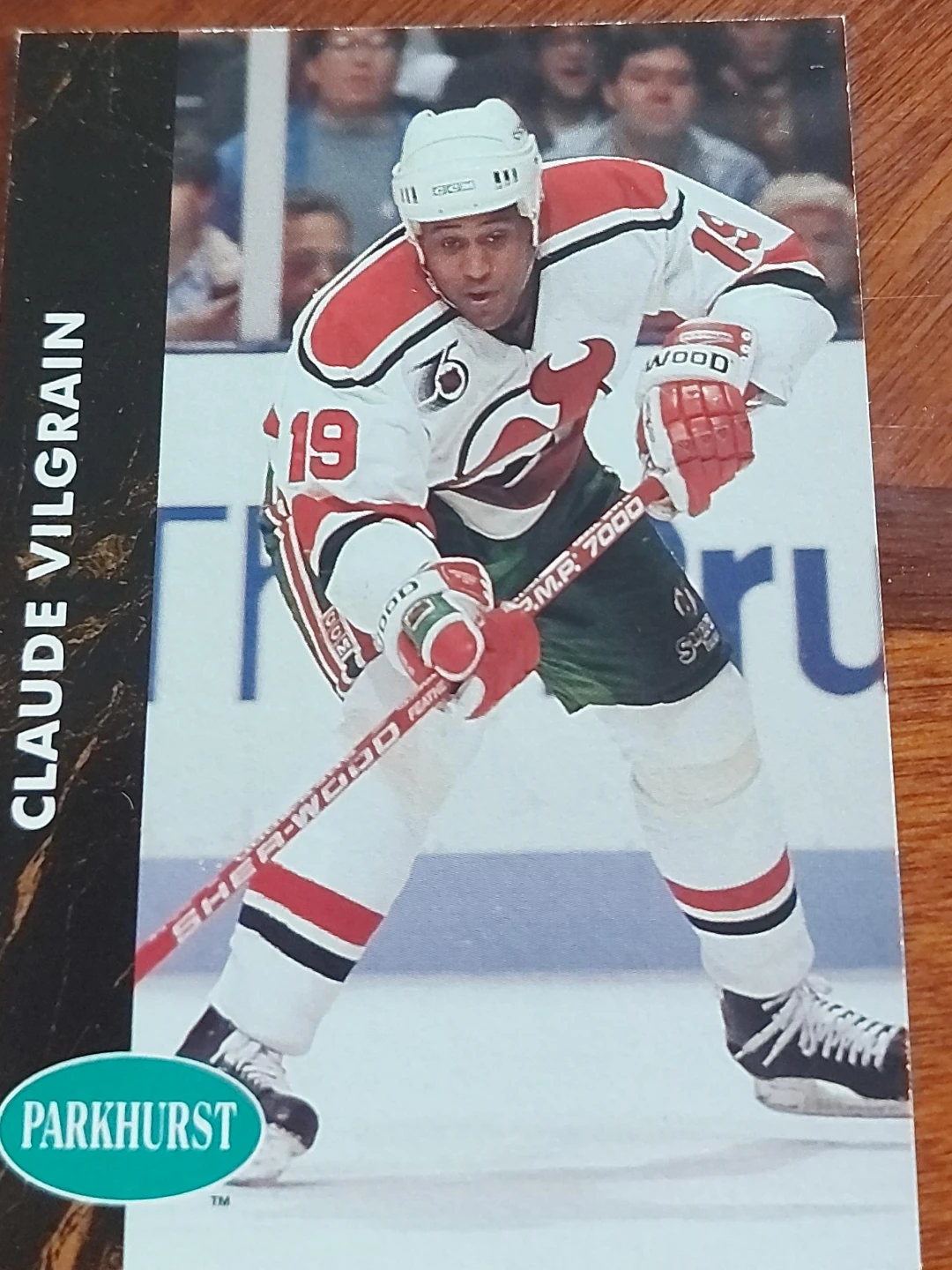 Claude Vilgrain 19 Parkhurst Hockey Card