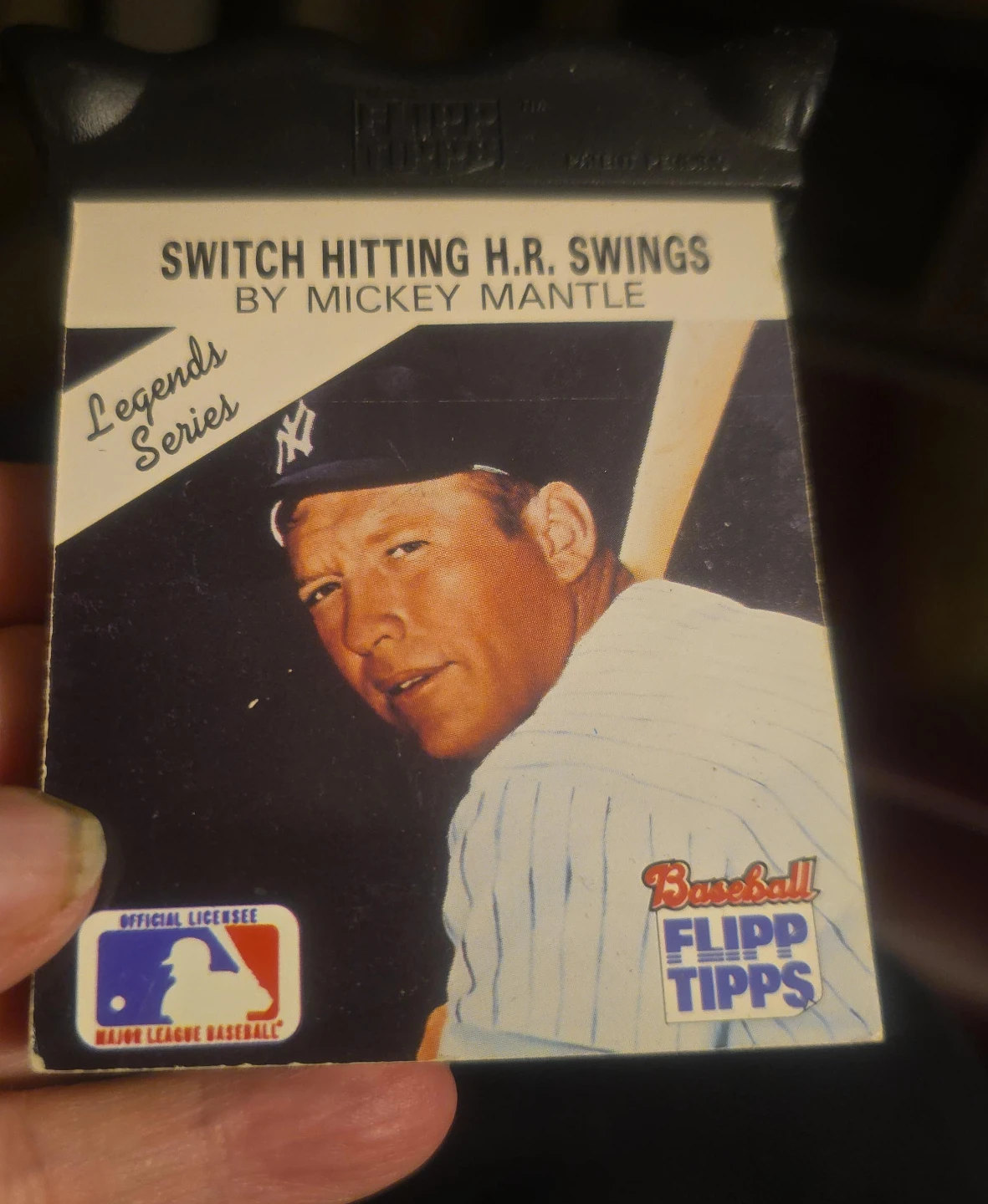 Flipp Tipps Baseball Cards - Mickey Mantle Legends Series