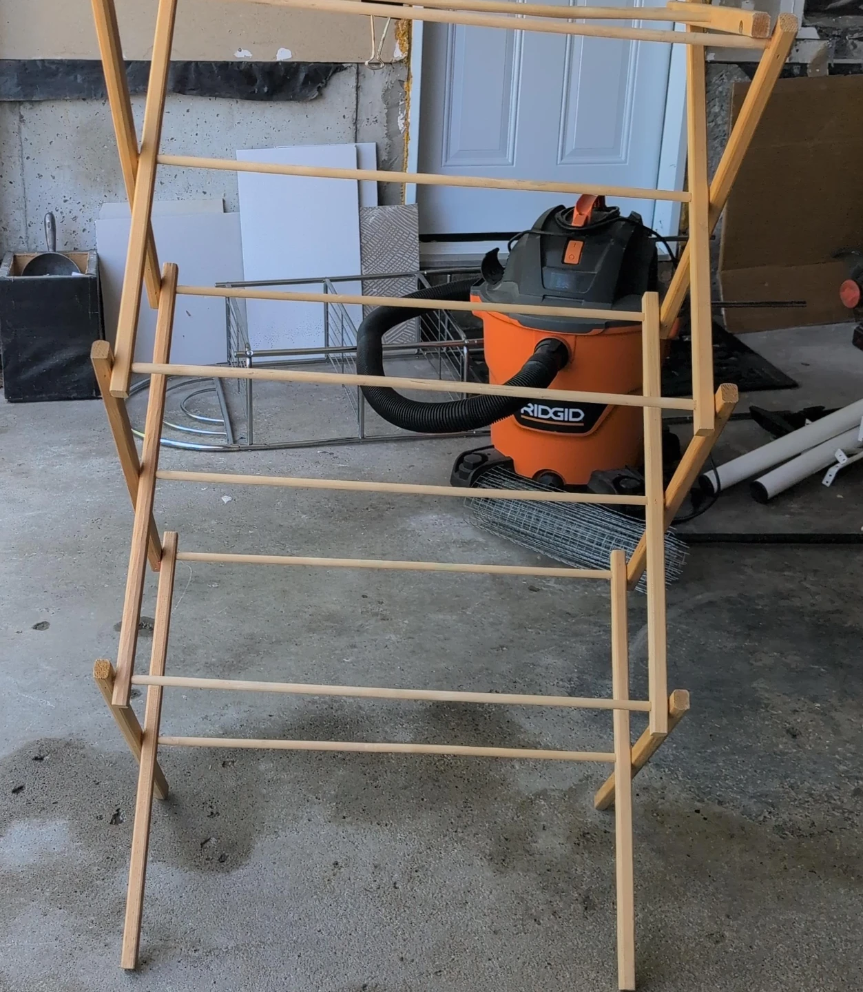 Wooden Clothes Drying Rack