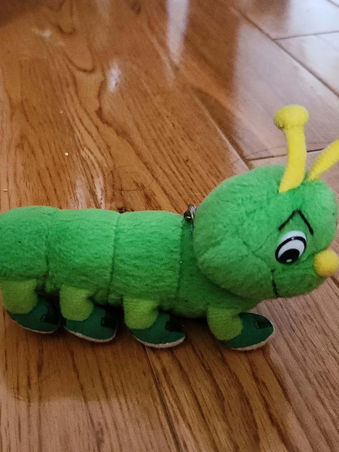 Green Plush Caterpillar Toy