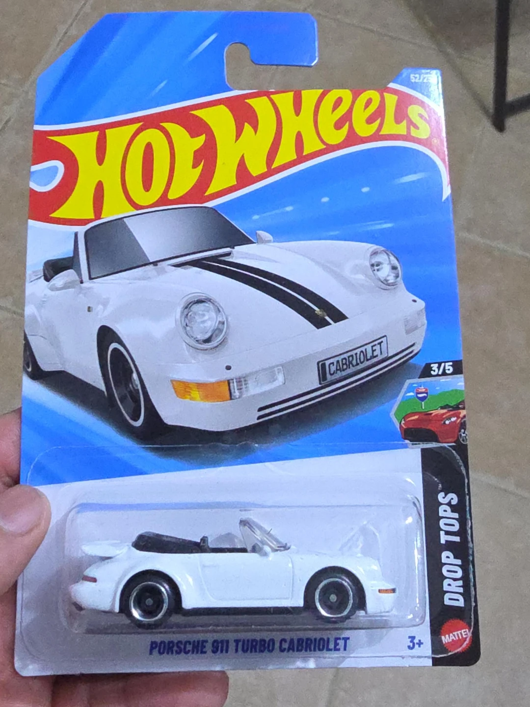 Hot Wheels Porsche 911 Turbo Cabriolet