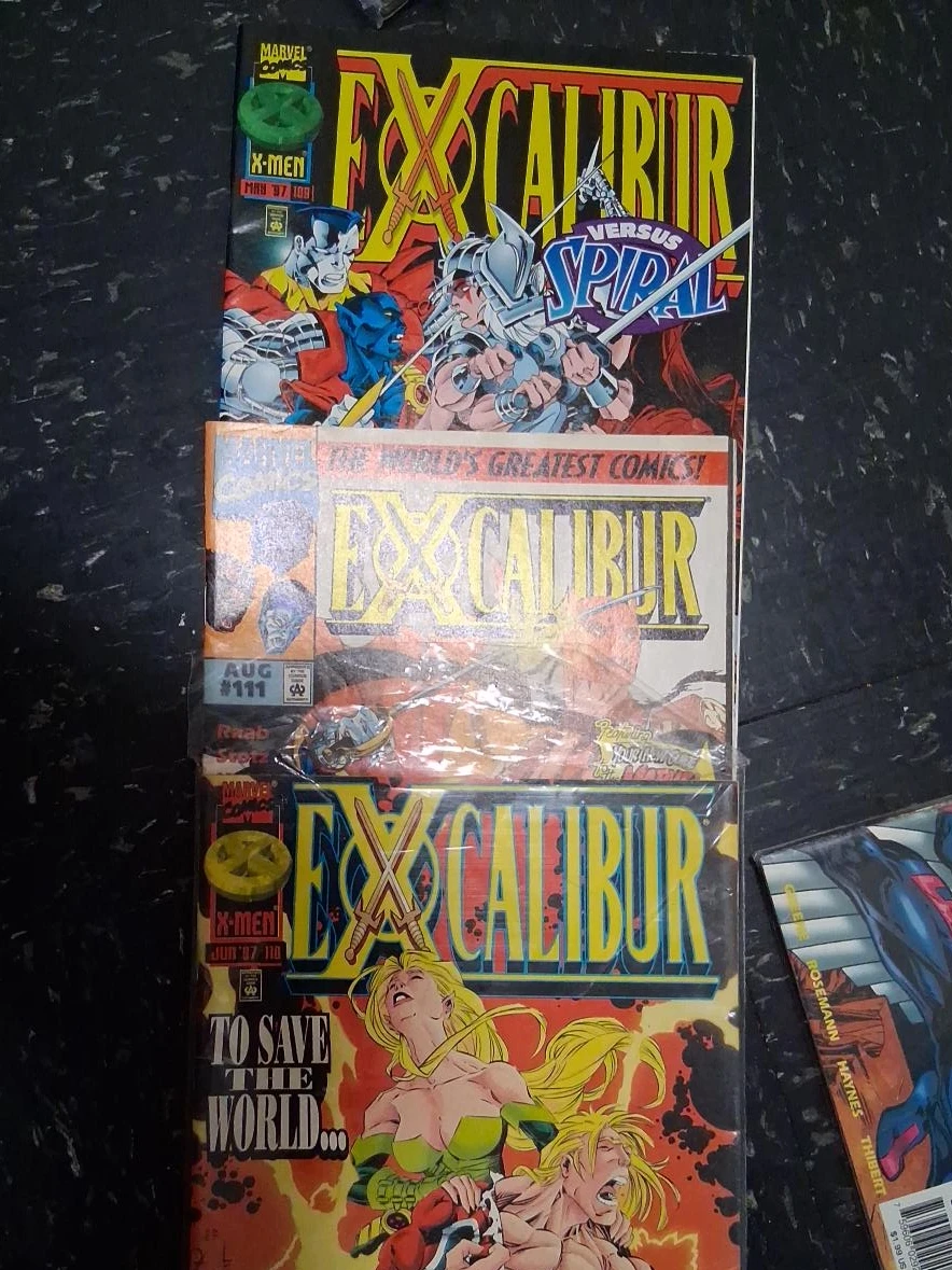 Excalibur Comic Book Lot (Marvel X-Men)