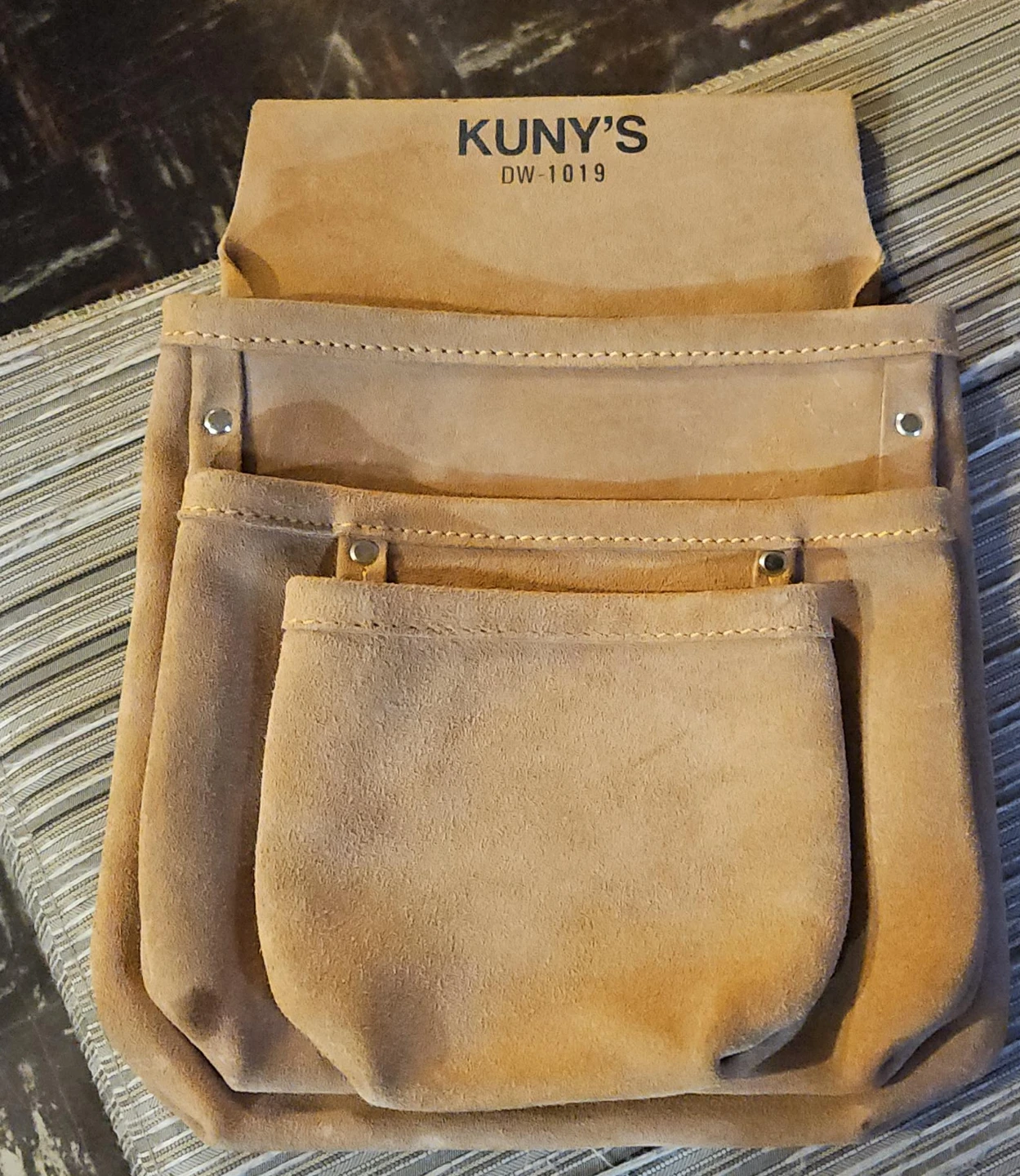 Kuny's DW-1019 Suede Tool Pouch