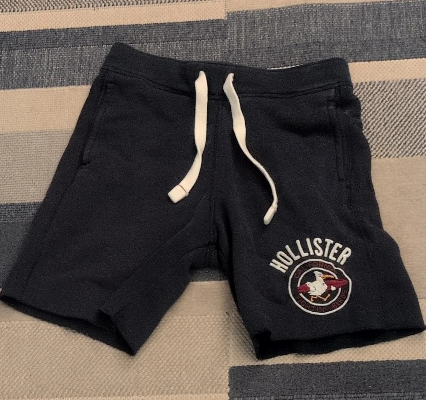 Hollister Men's Navy Sweat Shorts