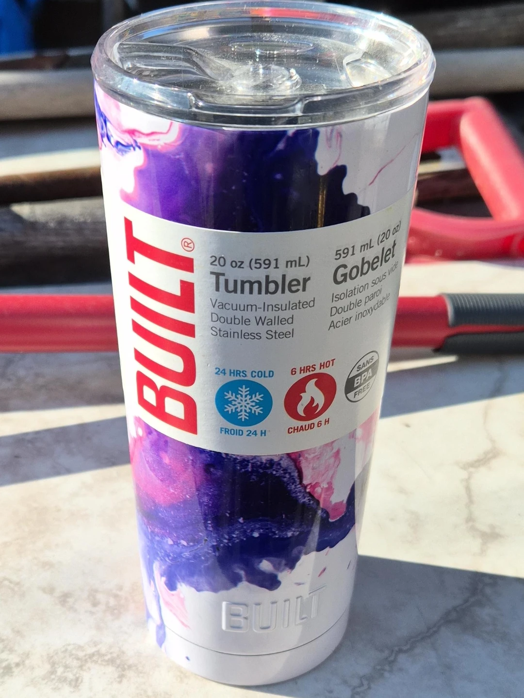 BUILT 20 oz Vacuum-Insulated Tumbler