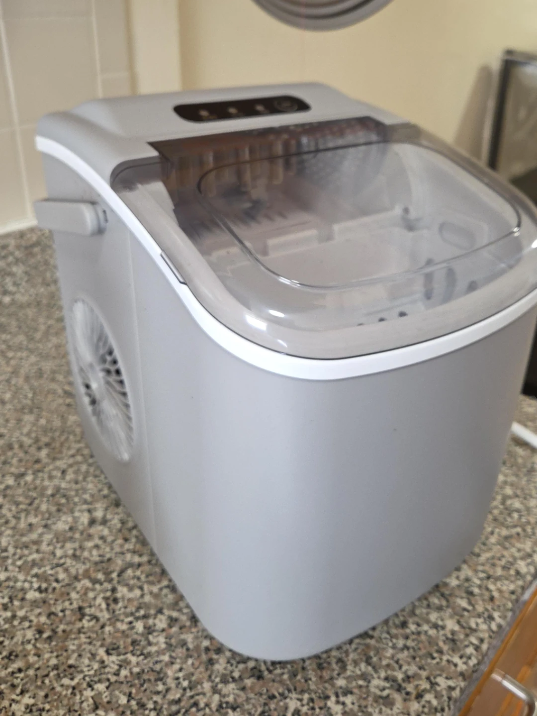Grey Portable Ice Maker